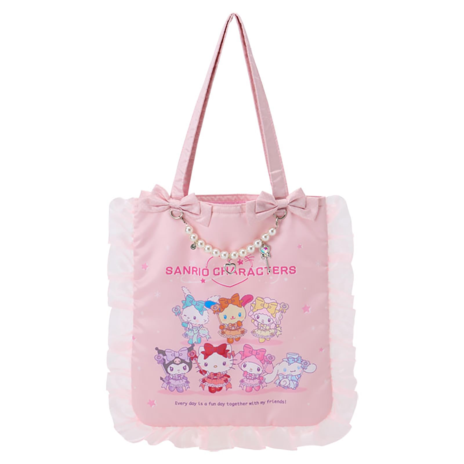 Sanrio Tote Bag Sanrio Characters 021407 (Colorful Dress)