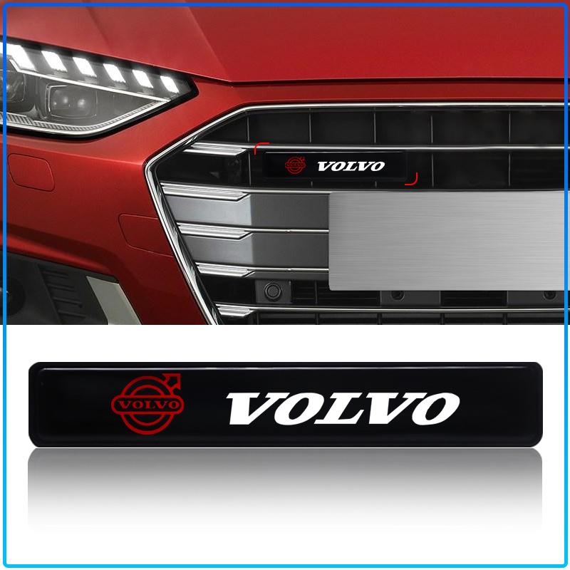Car Head Grill Emblem LED Light Front Grille Badge Sticker For Volvo Rdesign XC90 S60 XC60 V70 S80 S40 V50 V40 V60 C30 S70
