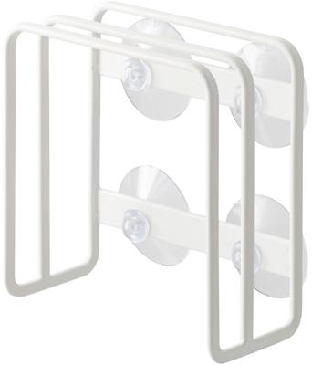 Yamazaki Jitsugyo Saugfuß Schneidebrettständer Weiß ca.. B12 x T6 x H12cm Teller Schneidebrett Ständer 3499