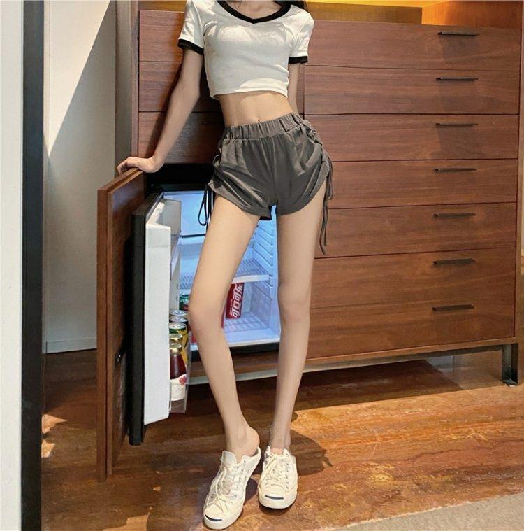 Women's Summer Sexy Drawstring Casual Sports Shorts - Versatile Hot Girl Slimming Style