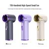 High-Speed T05 Portable USB Turbo Fan: Mini Handheld, Powerful Wind, Silent Operation