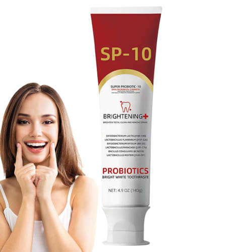 Breathe - Fresh Toothpaste - Probiotic Teeth Cleaning Gel | Whitening Gel Against Bad Breath | Dental Treatment for Fresh Breath, Healthy Teeth, and P