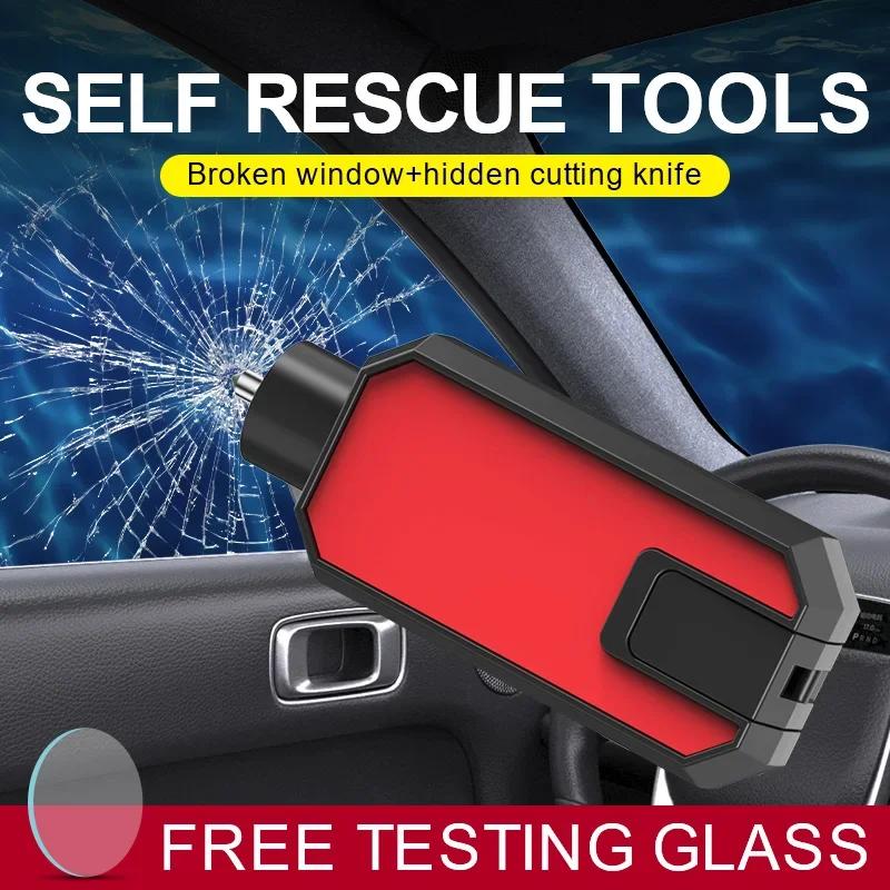 Auto-Sicherheitshammer, Notfall-Fensterbrecher, multifunktionaler Sicherheitshammer, Rettungshammer, Sicherheitszubehör