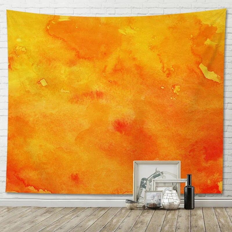 Tapestry Gradient Watercolor Background Home Living Room Decoration Hanging Cloth