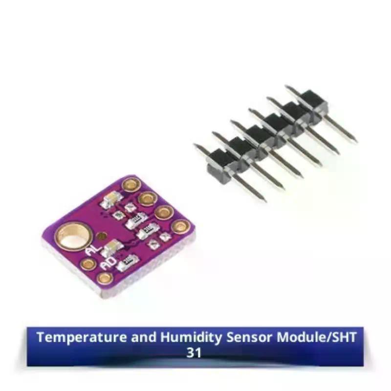 SHT31 SHT30 Temperature SHT31-D Humidity Sensor Module Microcontroller IIC I2C Breakout Weather 3V 5V Compliant FOR ARDUONO