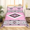 Geometric Pattern Down Comforter Set Bedding Set 3-piece Duvet Cover Set