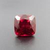 15.9Ct Natural Red Ruby CERTIFEID Square Cushion Cut Loose Gemstone Earring Size P-913-sa