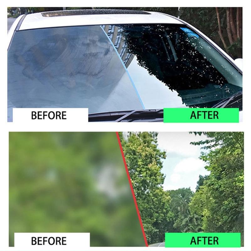 Heavy Duty Concentrated Windshield Cleaner 1:40 Formula For Stubborn Stain Removal And Clear Visibility In Night Driving