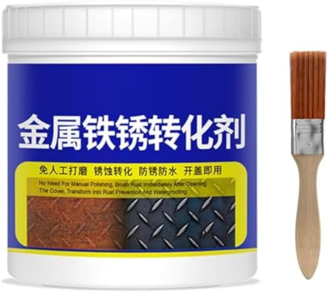 

Wafity Предотвратитель ржавчины Можно наносить поверх ржавчины Черная ржавчина Предотвратитель ржавчины от ржавчины для велосипедов Конвертер, Краска, ржавчина, Конвертер,