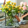 Tragbarer Dekorativer Blumenvasen Glasvase