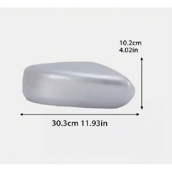For Nissan Altima Sedan 2013-2018 Silver Right Side Rearview Mirror Cap Cover