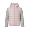 Mens Lightweight Hooded Down Jacket Winter Short Puffer Coat With Duck 76-80% Fill Power 550 Nylon Shell