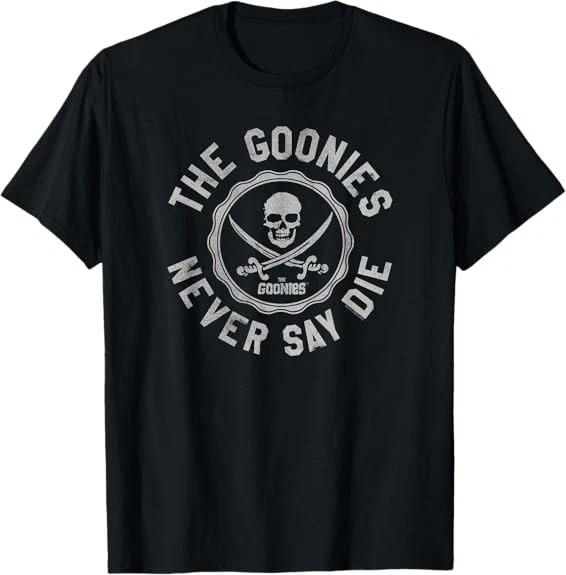 The goonies never say die varsity seal retro movie tshirt, Tshirts for men women 3XL