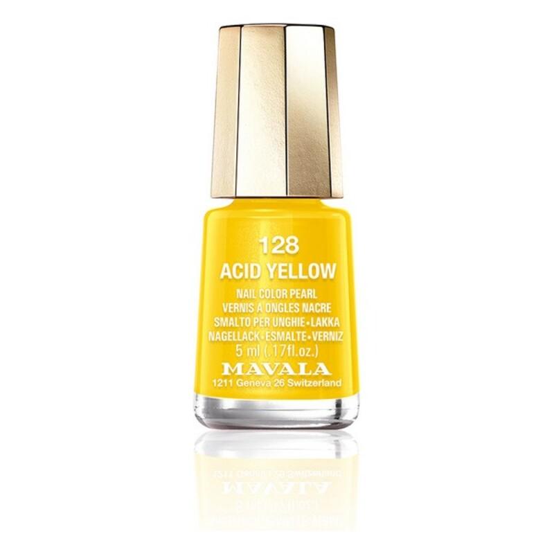 

Лак для ногтей Nail Color Mavala Nail Color 128-кислотно-желтый 5 мл