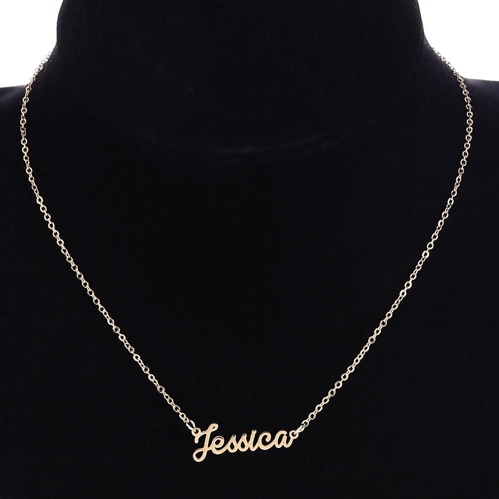 Buy Women Custom Name Pendant Chain Customized Handwrite Signature