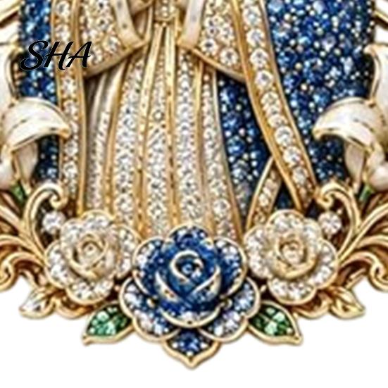 Souvenir Pin Sacred Heart of Jesus Brooch, Confirmation Christian Faith Accessory with Enamel Holy Communion Pin, Catholic Lapel Inspirational