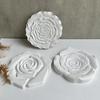 Irregular Tray Silicone Mold Flower Shape Plaster Epoxy Resin Concrete Jewelry Storage Plate Casting Molds Home Decor Supplies