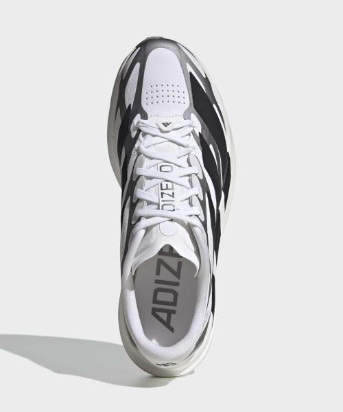 [Adidas] Adizero EVO SL EXO - White:Black:Iron Metallic [KI4763]