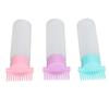 3pcs Root Comb Applicator Bottle for Hair Dye Graduated Scale Squeeze Hair Oil Applicator Brush 6 Oz