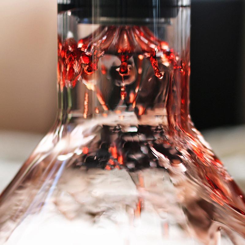 Glass Red Wine Quick Decanter Household Wine Dispenser Pot Iceberg Decanter