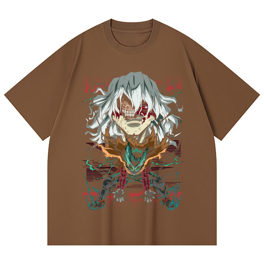 230 Gsm 100% Cotton My Hero Academia V9 Shigaraki Print Unisex Heavy Cotton T Shirt