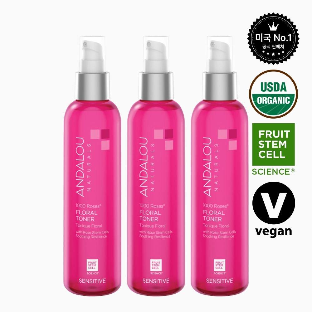 Cheon Song-yi Rose Floral Toner 178ml (3 pieces)