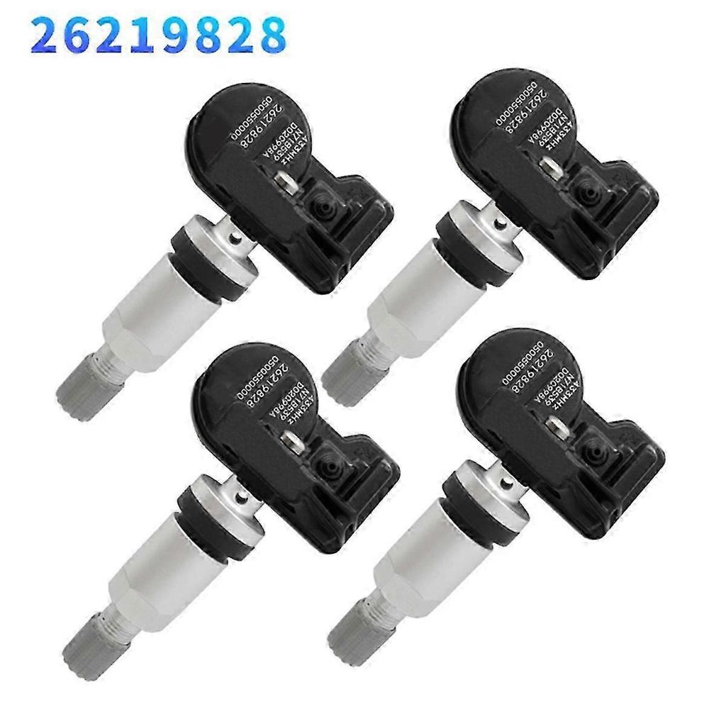 New TPMS Sensor 433Mhz 26219828 for Cobalt 2020-2022 & Encore 2020-2021 Models - 4 Pieces