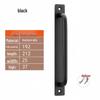 Surface-Mounted No-Drill Handle for Doors, Windows, and Cabinets