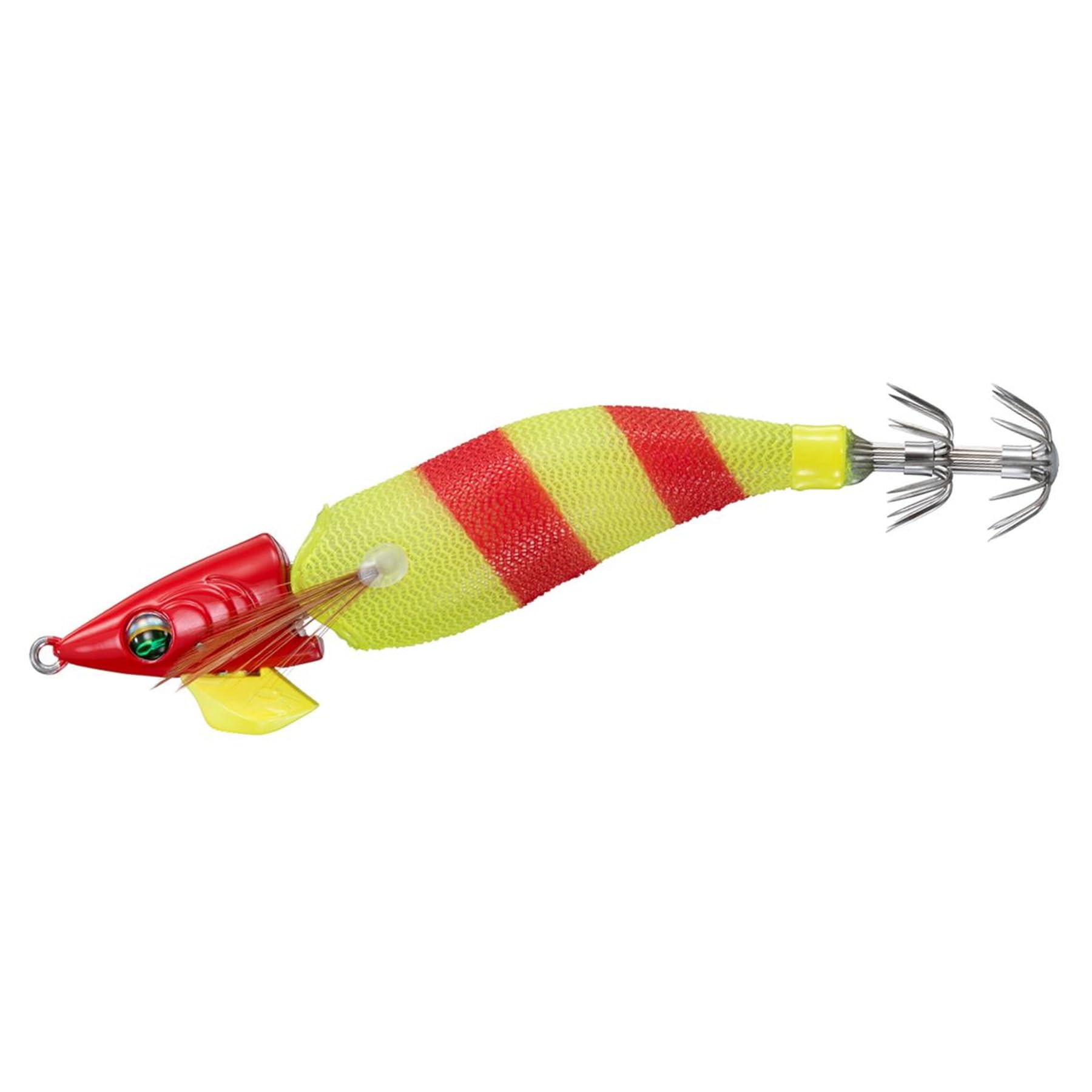 Daiwa Emeraldas Ika Metal Dropper Joint Zebra 2.5 Luminous-Red-Yellow