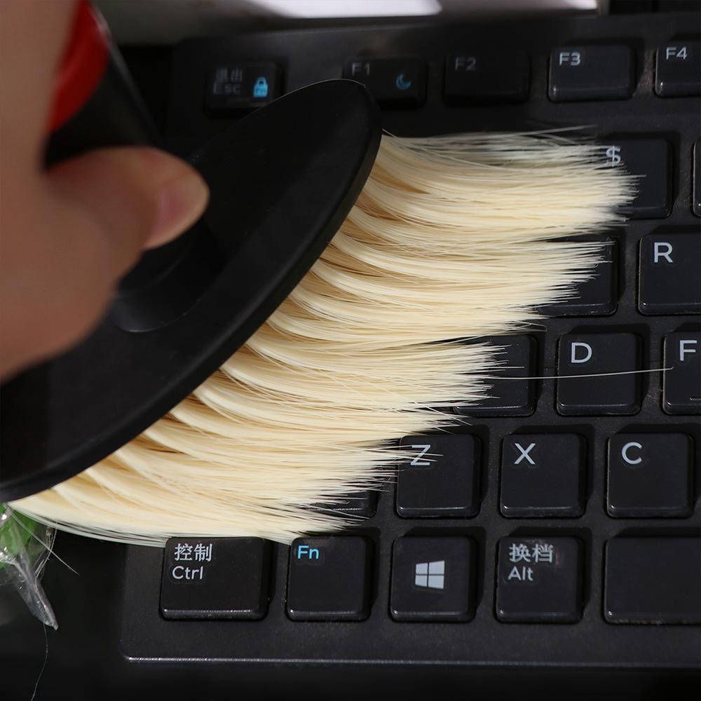 Deep Cleaning Car Dust Brush Thick Bristles Auto Air Outlet Gap Brush Car Cleaning Tool  Window Gap