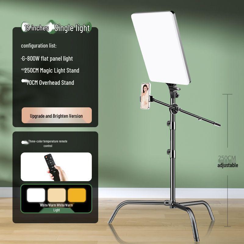 800W LED Soft Light Panel for Photography & Beauty Live Streams