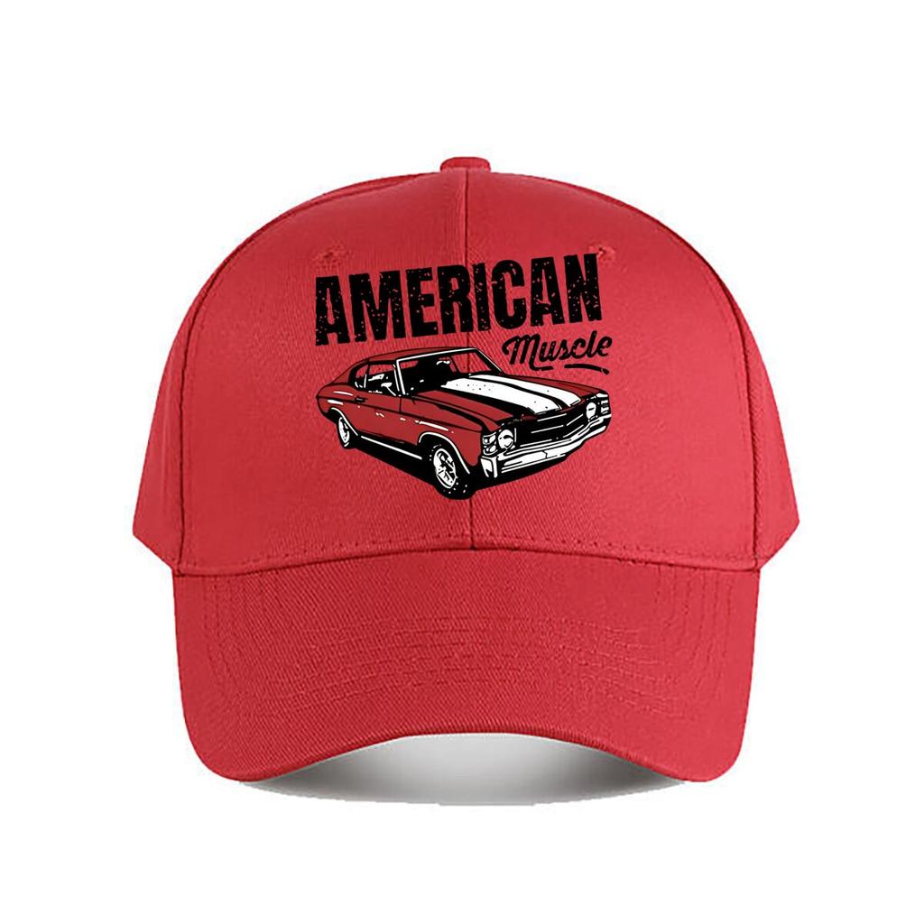 American Muscle Car Mesh Trucker Hat Multiple Colors Baseball Cap Fashion Unisex Sunhat Womens Outdoor Sports Snapback Cap