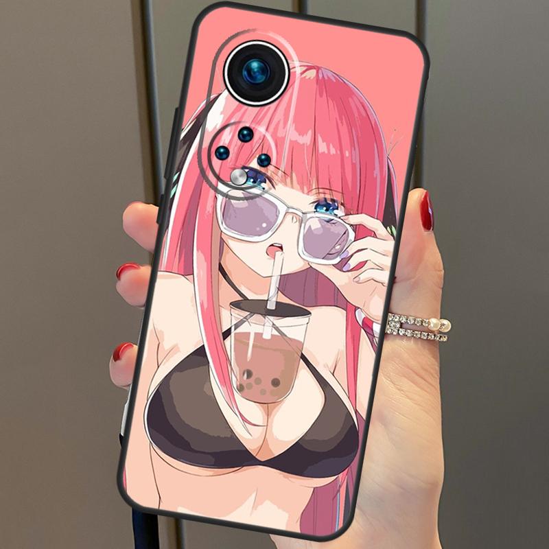Itsuki Nino Yotsuba Nakano Cover For Honor 50 Lite Case For Huawei P20 P30 P40 Pro Nova 9 5T P Smart 2021 8X 9X 10i