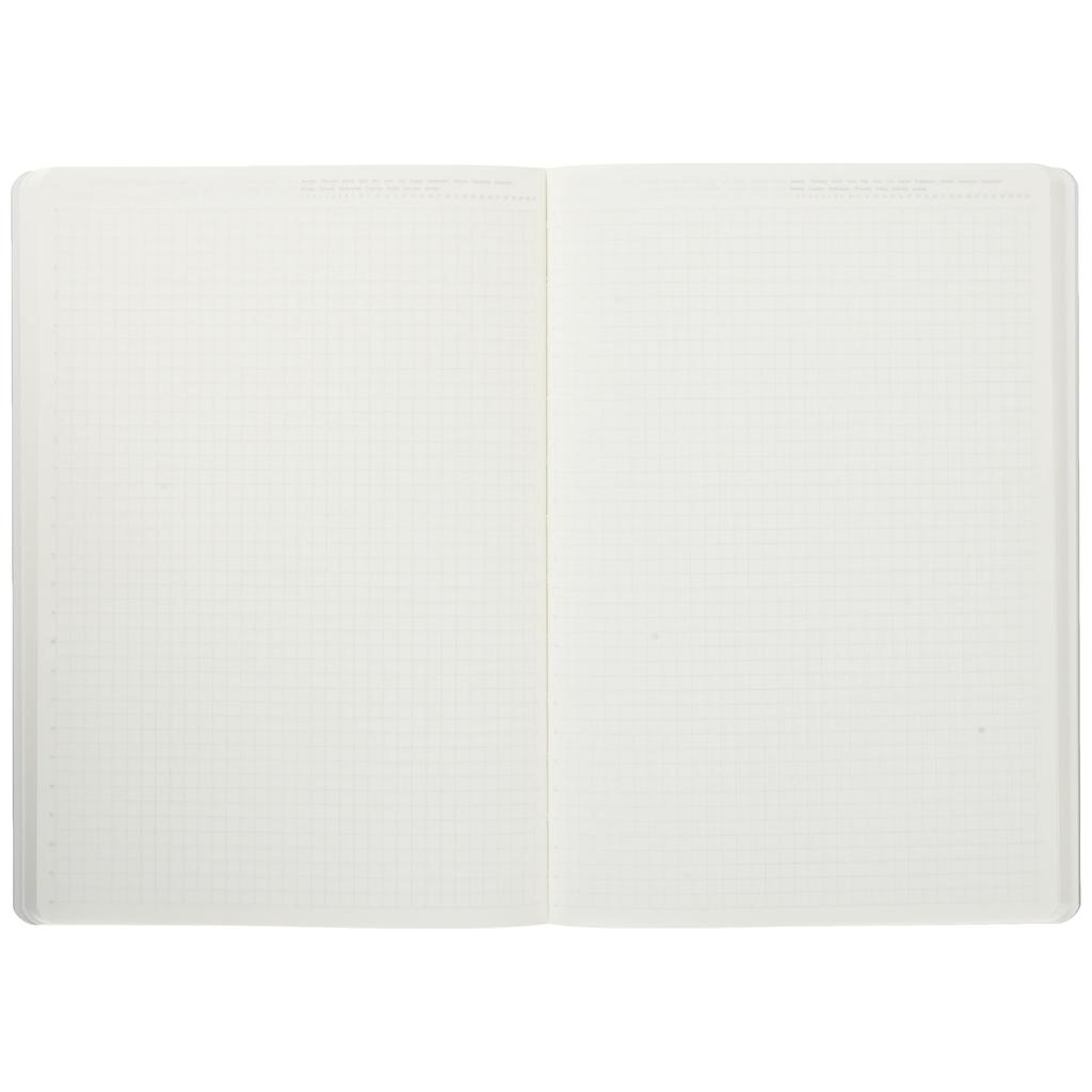 NITOMS STALOGY A5 Grid Notebook 1/2 Year Black S4108 Premium Grid Journal