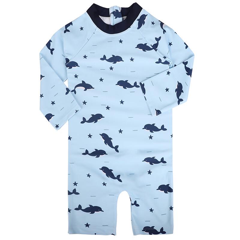 Baby Sun Protection Quick-Dry Skirted One-Piece Swimsuit