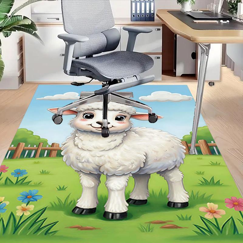 1PC sheep Extra Large Non Slip Floor carpet, Office, family, Studio   Large Area Rug Indoor Rugs, Bold Statement Piece