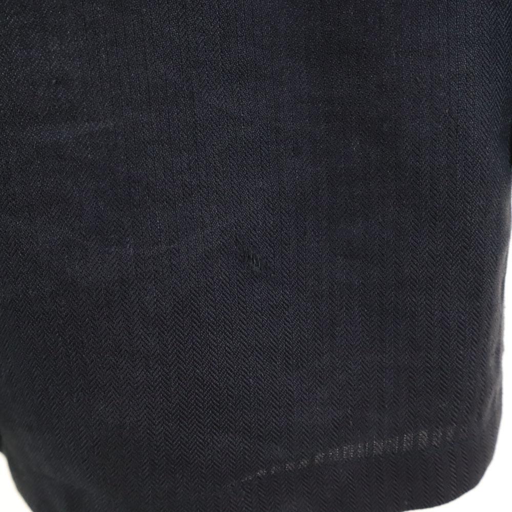 Salvatore Ferragamo 90s Italian linen old Herringbone Pattern tailored jacket Men's Used