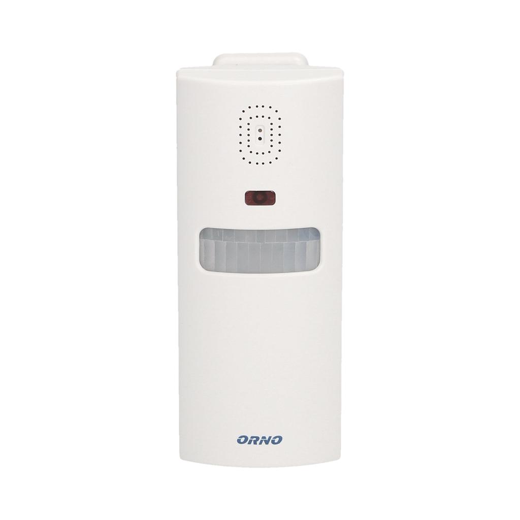 Alarm with built-in siren, remote controlled