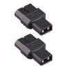 1/2 stk. HOTA XT60 Hunkøn til XT30 Hankøn Adapter til RC Fly Batteristik Reservedele