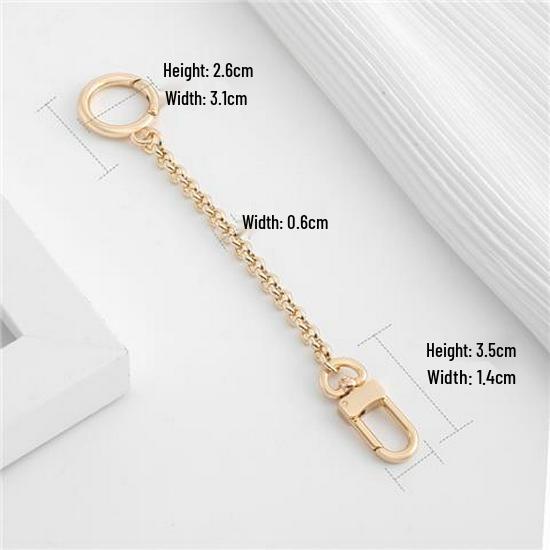 Mahjong Bag Extension Chain: Hobo Underarm Bag with Chain Accessories