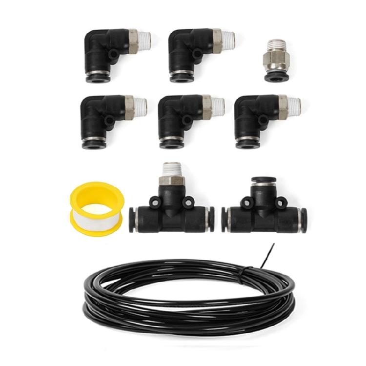 TurbosVehicles Vacuum Fitting Kit TurbosWastegate & Solenoid Push Lock Connector