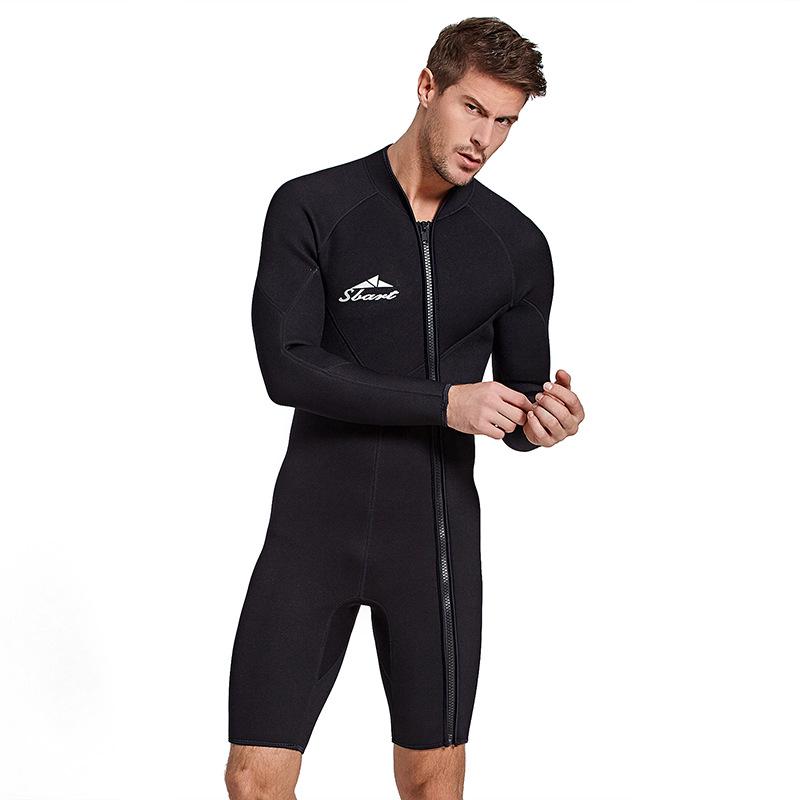 Sharkbat Men's 3mm Long Sleeve Wetsuit with Jellyfish Protection & Sun Guard