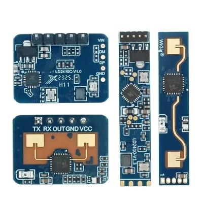HLK-LD2410 LD2410B LD2410C 5V Mini FMCW 24G Smart Human Presence Status Sensor Radar Module Consumer Electronic