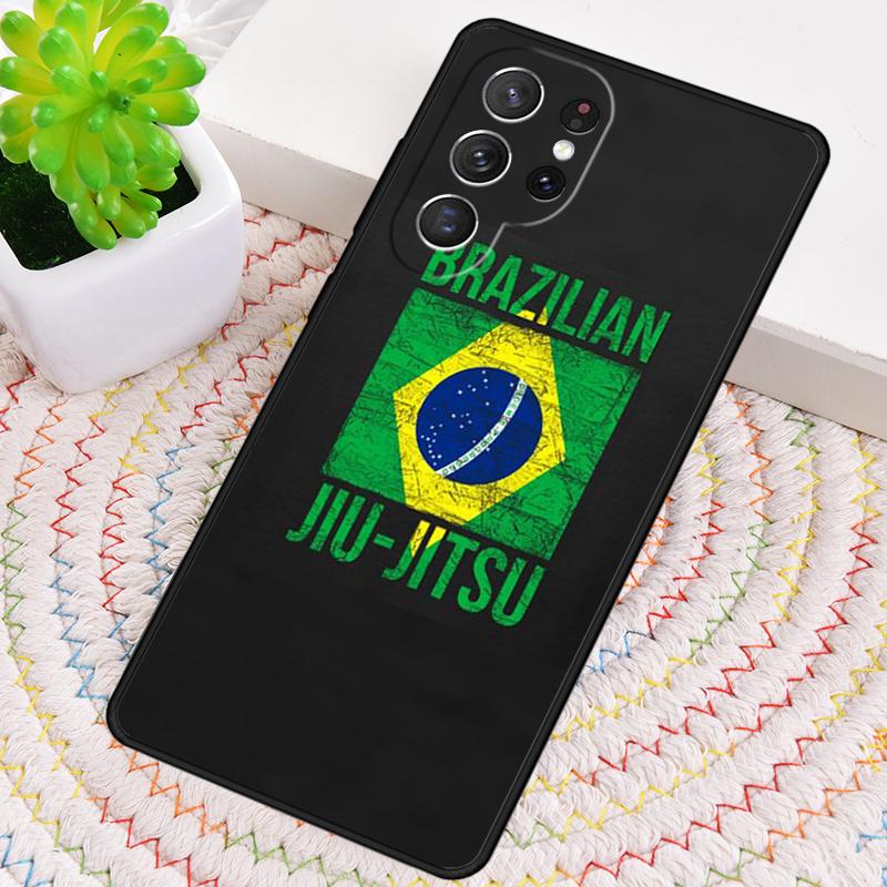 BJJ Brazilian Jiu Jitsu print Phone Case for Samsung Galaxy note 10 pro S26 Ultra S23 S24 FE S25 S21 S22 PLUS shockproof Cove
