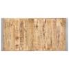 Dining Table 140 X 70 X 75 Cm Rough Mango Solid Wood
