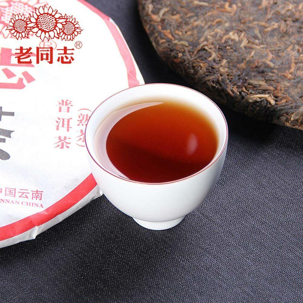 Haiwan 2018 Old Comrade Specialty Ripe Pu Er Batch 181 Puer 400g