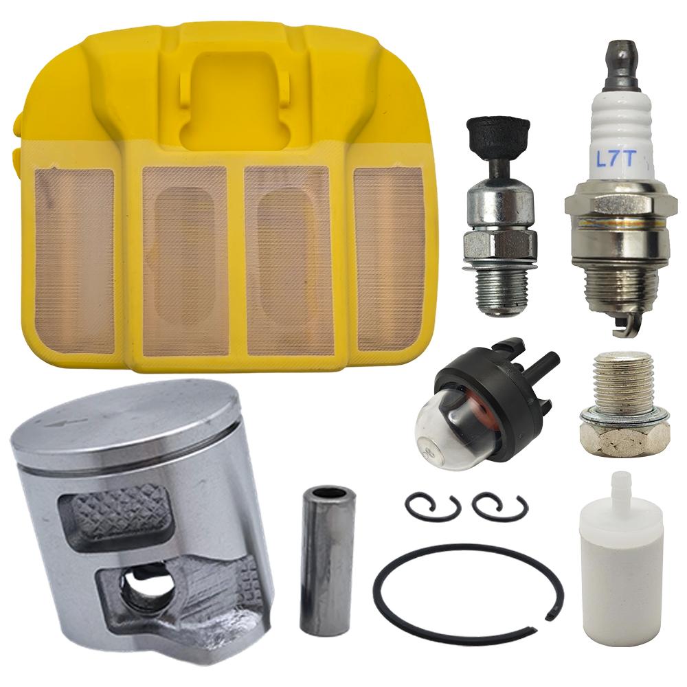 

43mm Piston Ring Kit For Husqvarna 545 550XP Air Fuel Filter Primer Bulb Decompression Valve Spark Plug Chainsaw Spare Part China Mainland