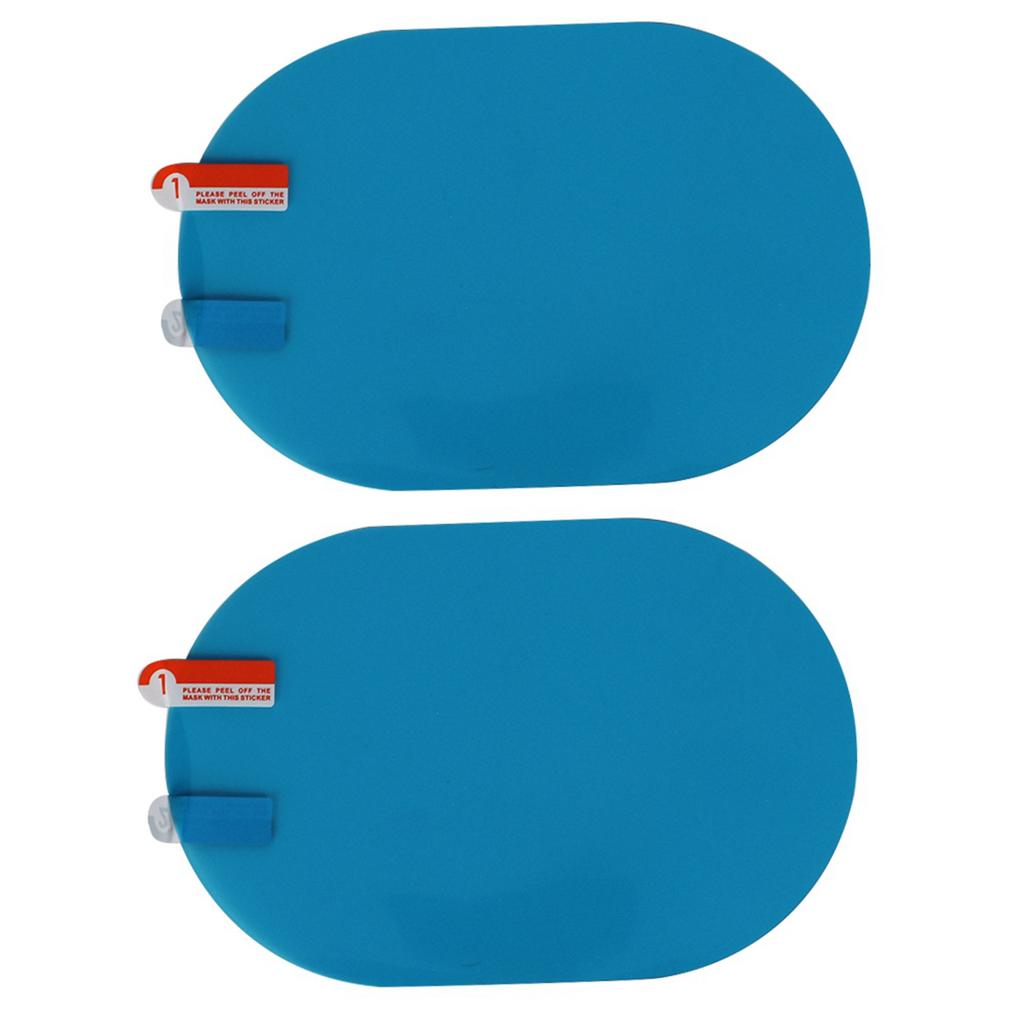 100x150mm Car Rearview Mirror Rainproof Sticker Anti Fog Protective Film Rain Shield