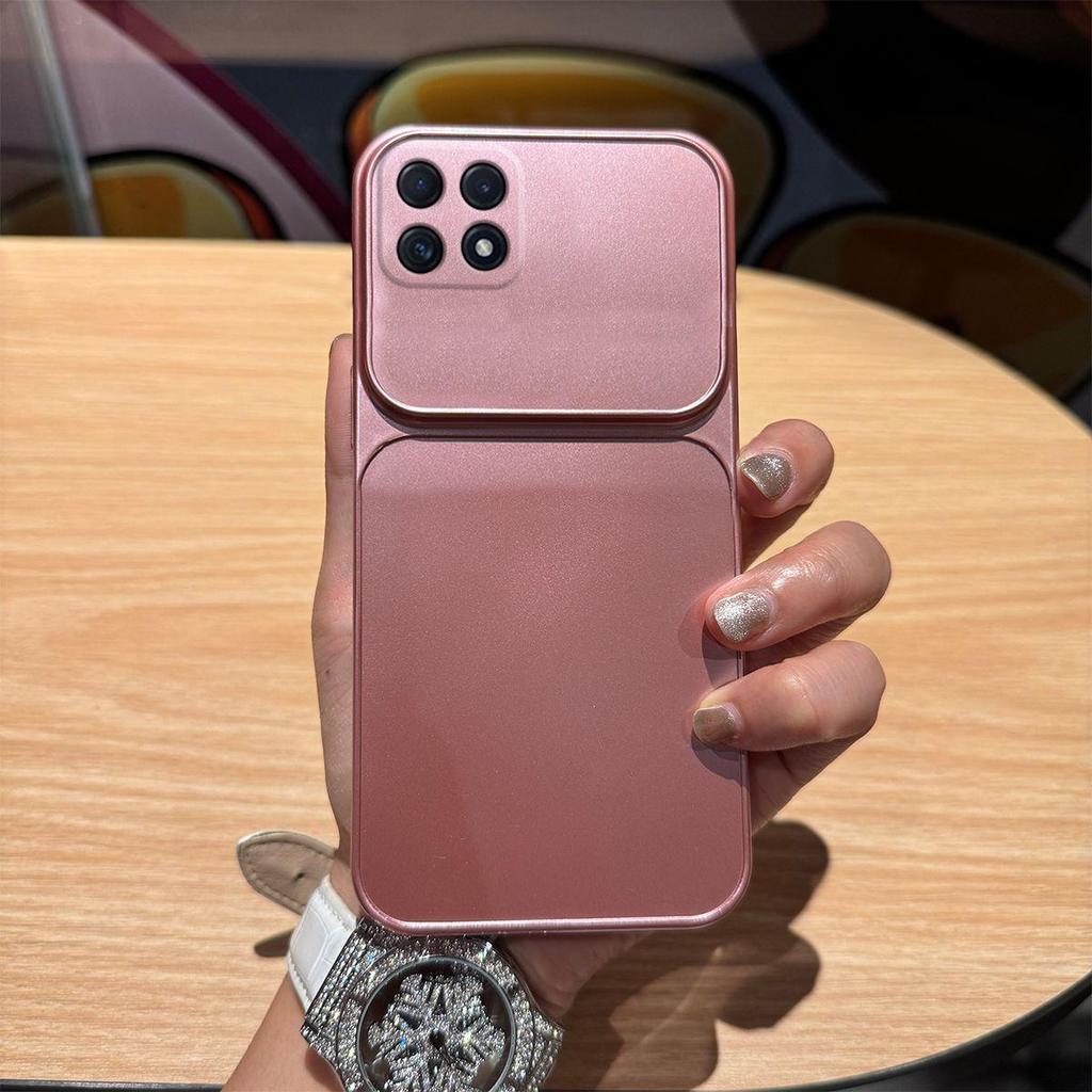 Ultra-Thin Matte Metallic Back Cover for OPPO A73 5G Heavy Duty Camera Protection Case