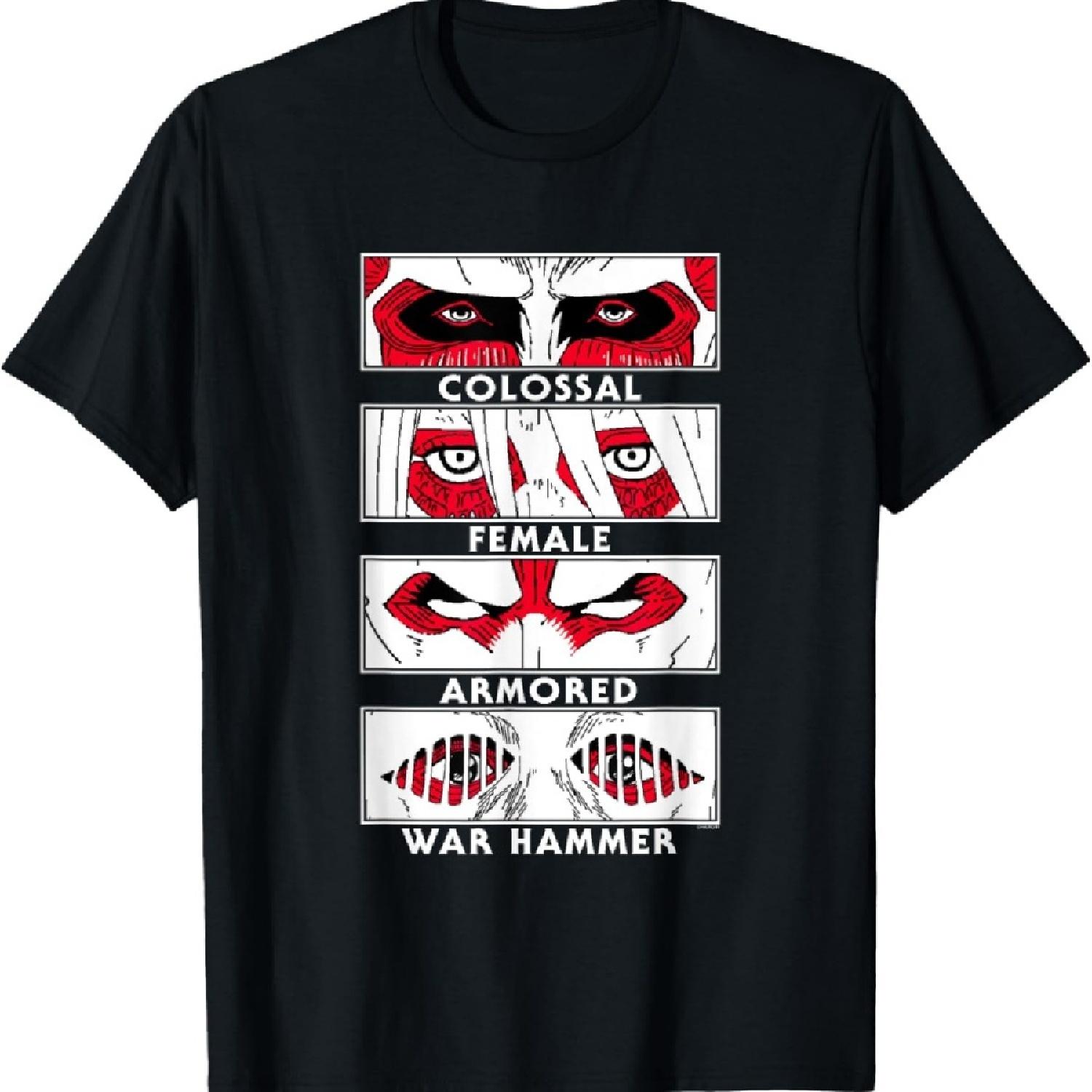 

Атака титанов 4 сезон Глаза титана AOT Аниме Футболка XXXXXL чёрный